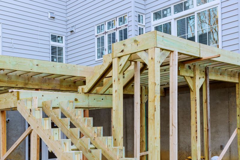 Front Deck Construction in Redmond, WA
